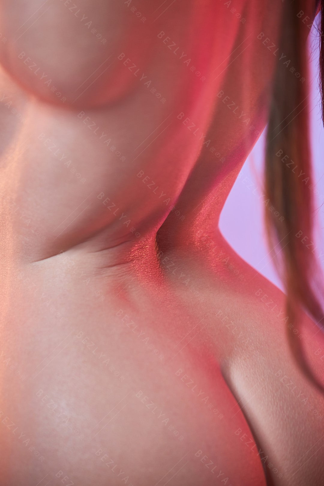 Campánula Torso muñeca sexual (Bezlya Doll 98cm Copa C 2.2U Silicona)