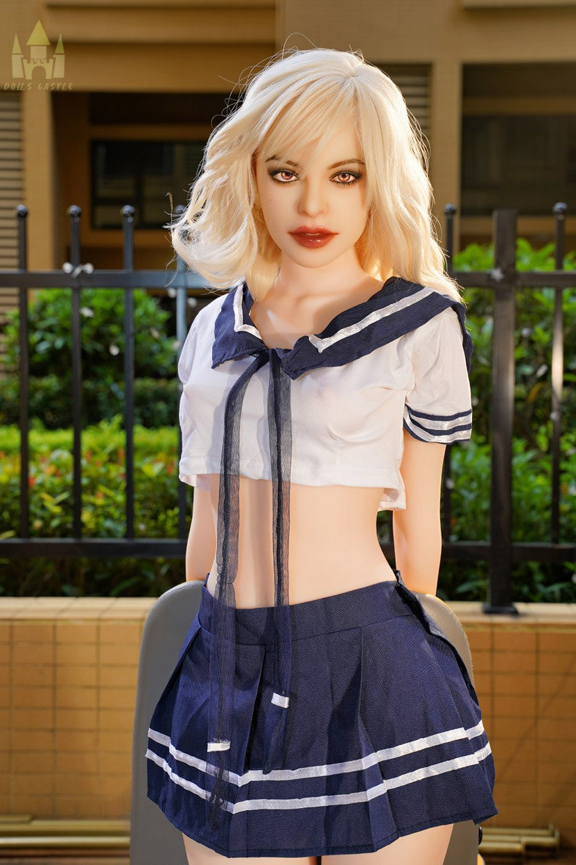 kenzie muñeca sexual (Dolls Castle Copa B de 150 cm #DC13 TPE)