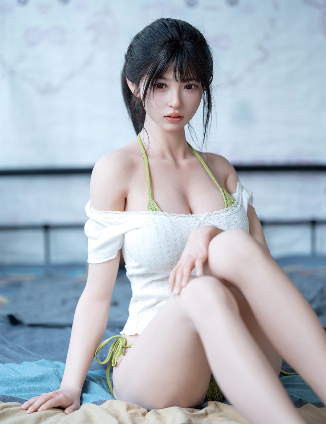 Koharu muñeca sexual (TOP CYDOLL 168 cm copa F TPE+silicona)