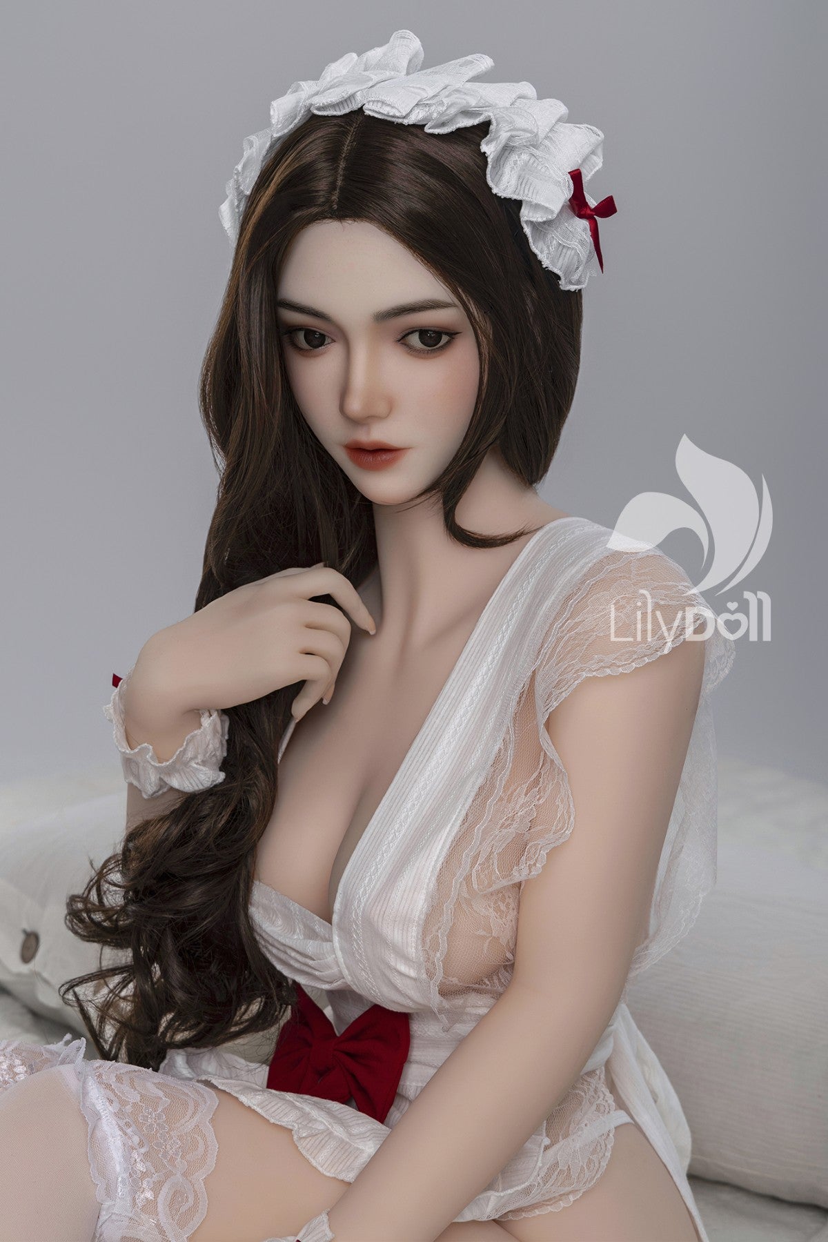 Elara‑C muñeca sexual (LilyDoll Copa D de 158 cm #LD005 Silicona+TPE)