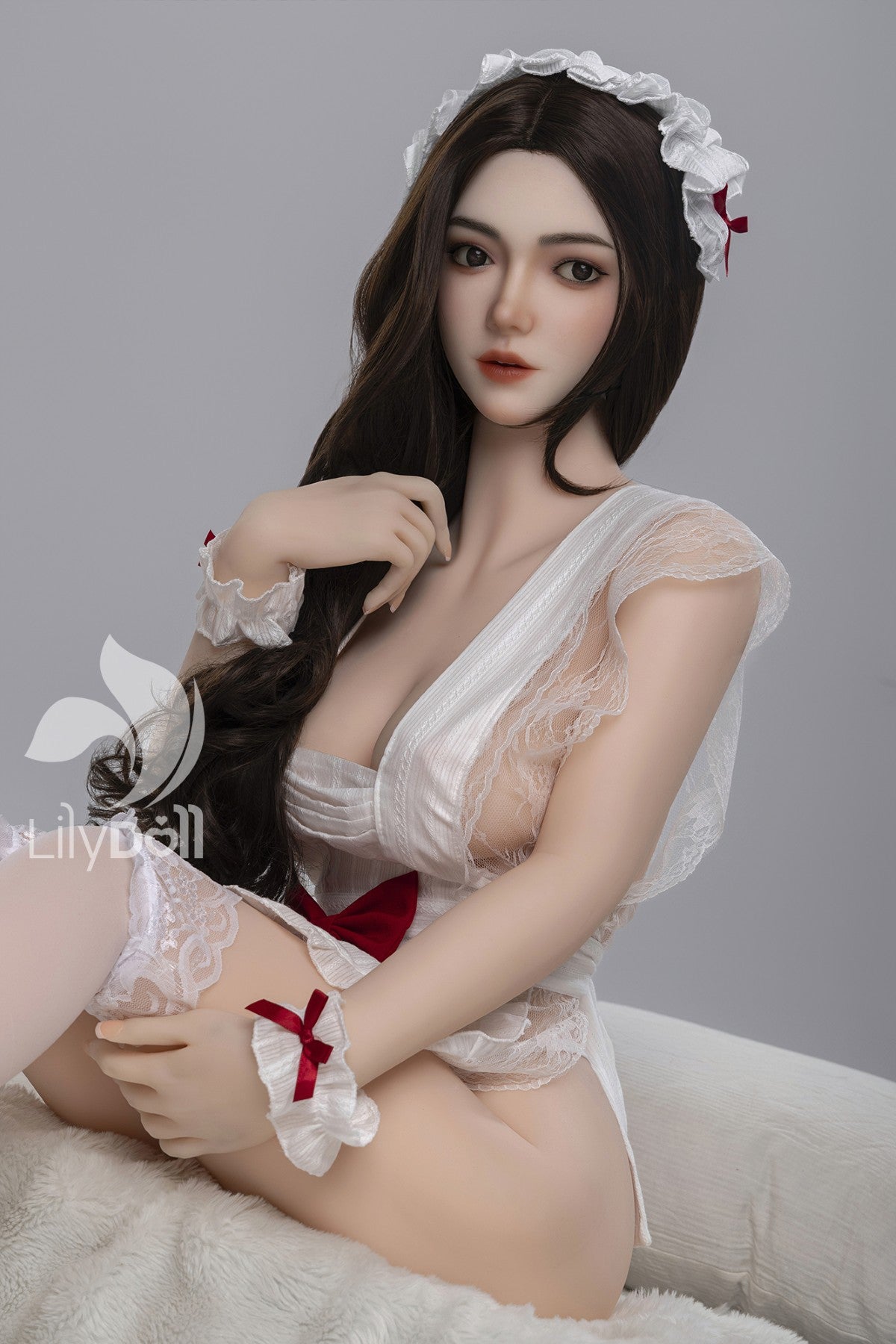 Elara‑C muñeca sexual (LilyDoll Copa D de 158 cm #LD005 Silicona+TPE)