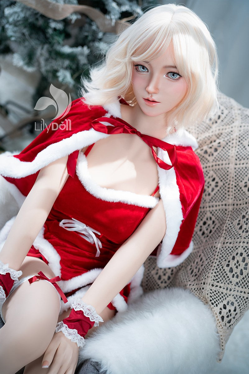 Freya-A muñeca sexual (LilyDoll Copa D de 168 cm #LD023 Silicona+TPE)