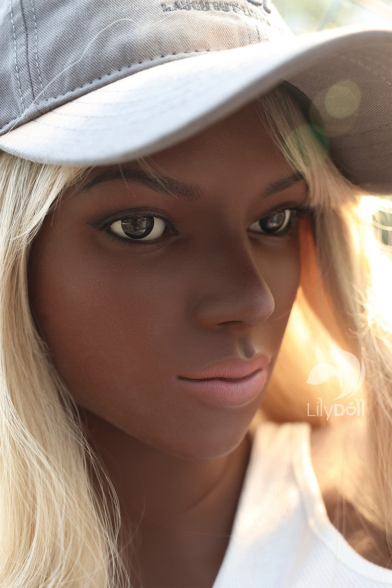 Vera-A muñeca sexual (LilyDoll Copa K de 157 cm #LD014 Silicona+TPE)