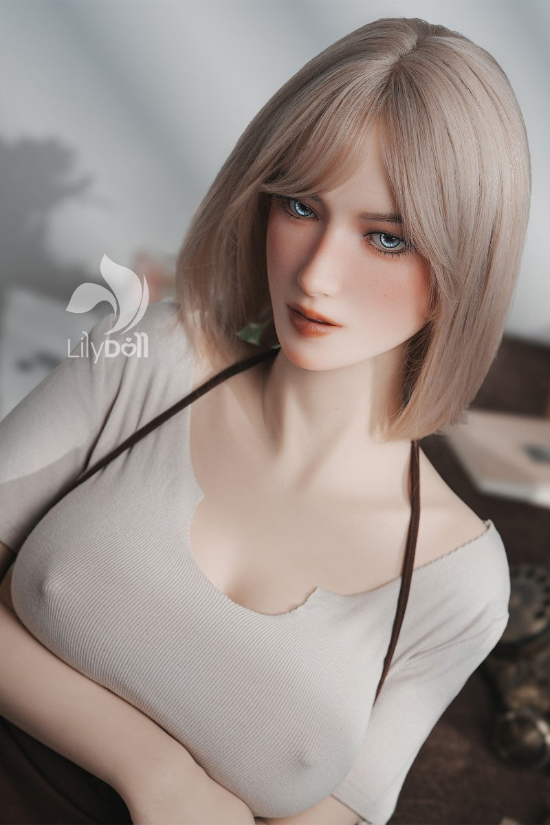 Selene-B muñeca sexual (LilyDoll 168 cm Copa F #LD015 Silicona+TPE)