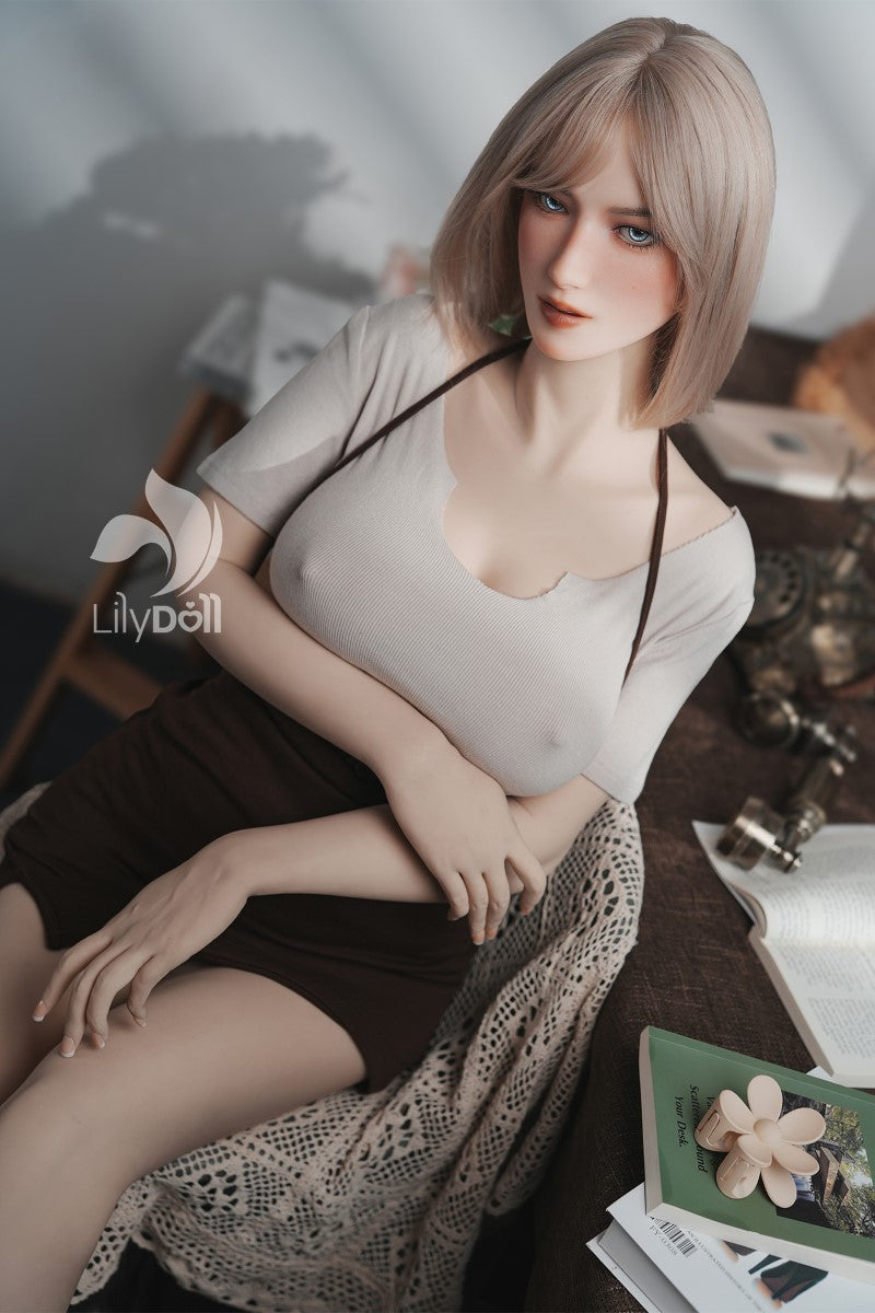 Selene-B muñeca sexual (LilyDoll 168 cm Copa F #LD015 Silicona+TPE)