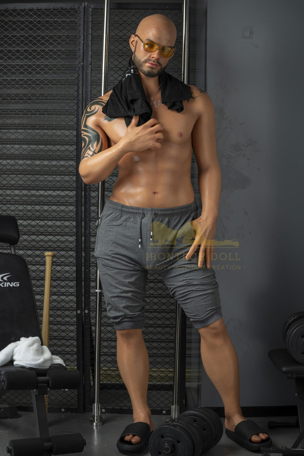 Cliff Jensen Estrella del porno muñeca sexual (Irontech Doll 190cm Silicona)