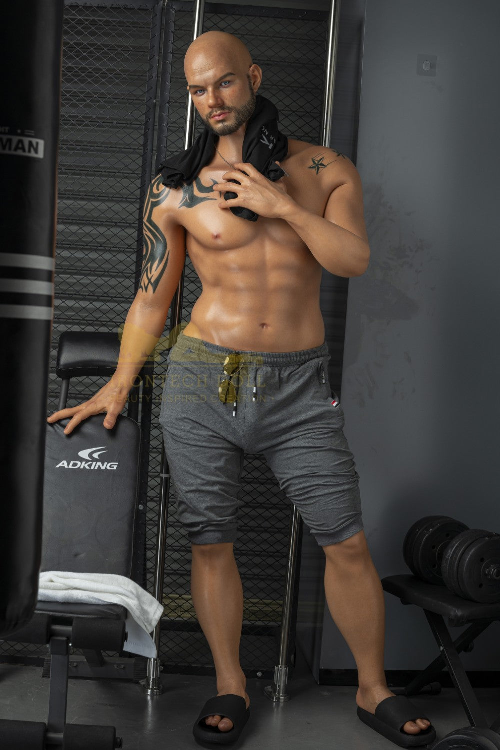 Cliff Jensen Estrella del porno muñeca sexual (Irontech Doll 190cm Silicona)