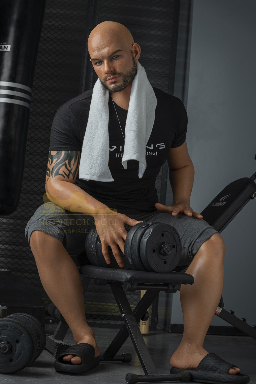 Cliff Jensen Estrella del porno muñeca sexual (Irontech Doll 190cm Silicona)