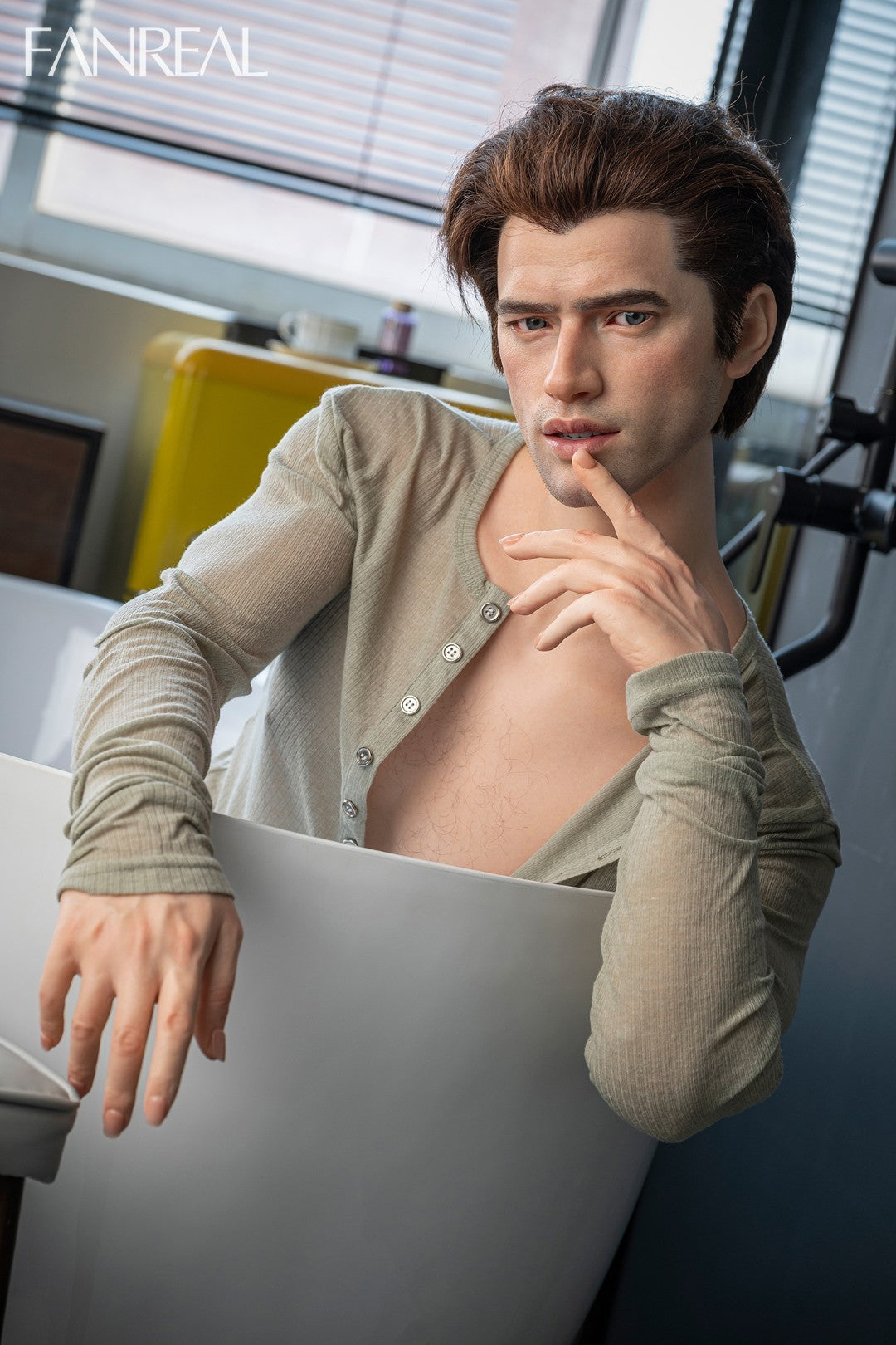 Carter Hombre muñeca sexual (FanReal Doll 173cm Silicona)