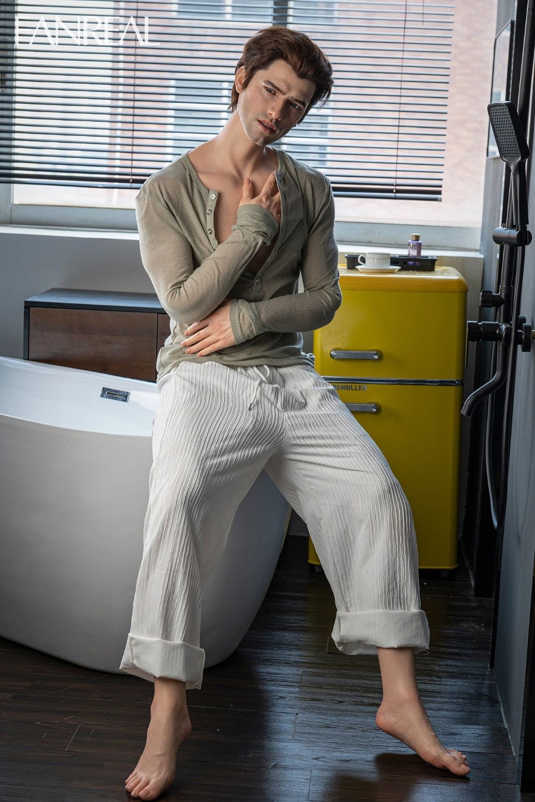 Carter Hombre muñeca sexual (FanReal Doll 173cm Silicona)