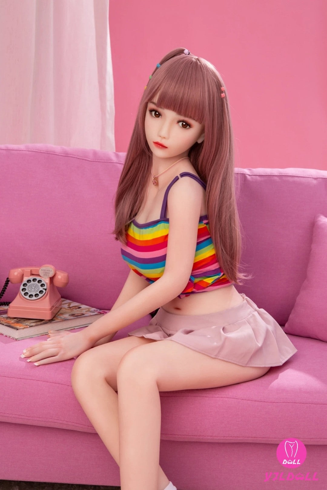 Berta muñeca sexual (YJL Doll 148 cm C-CUP #175 TPE+Silicona)