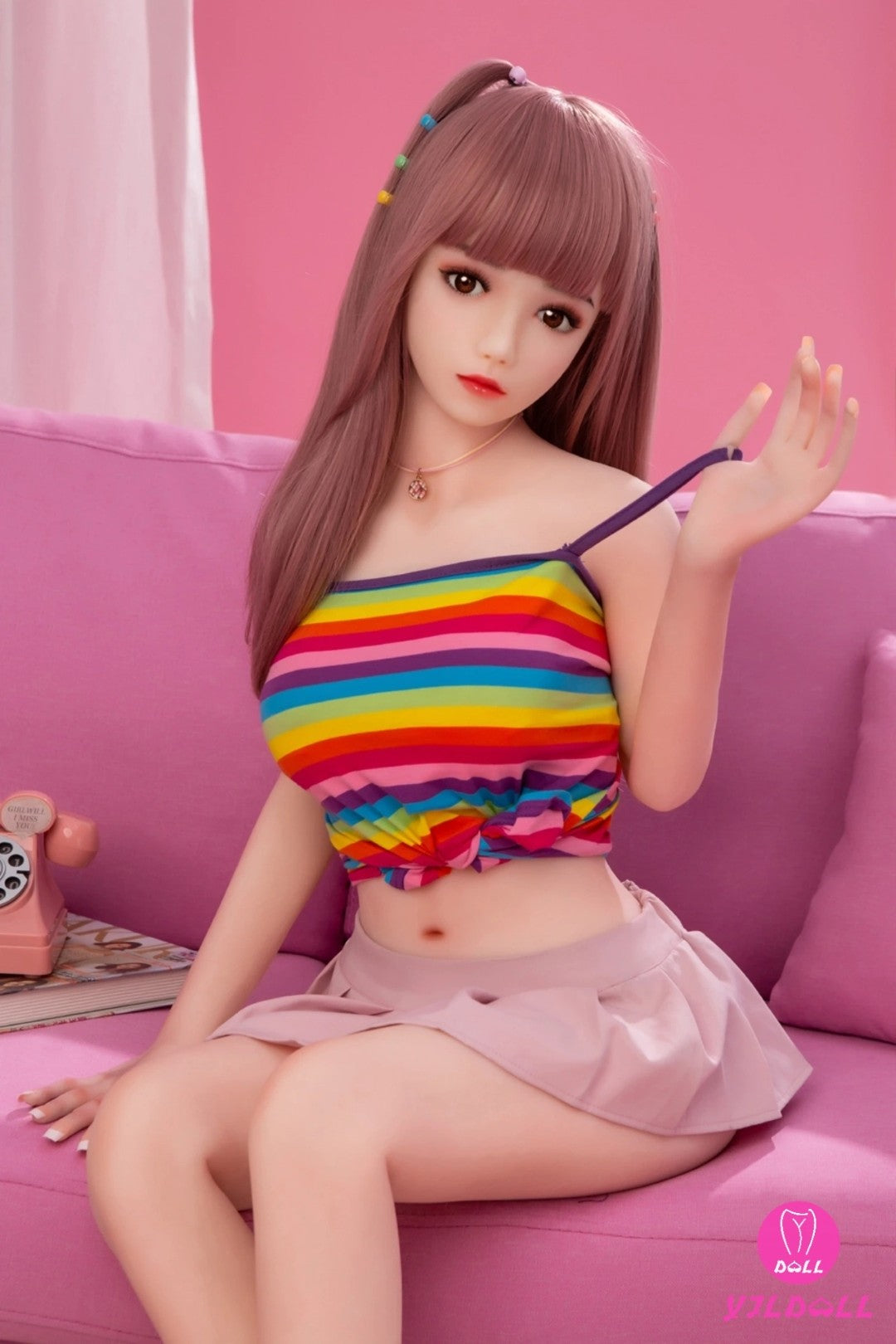 Berta muñeca sexual (YJL Doll Copa C de 148 cm #175 TPE+silicona)