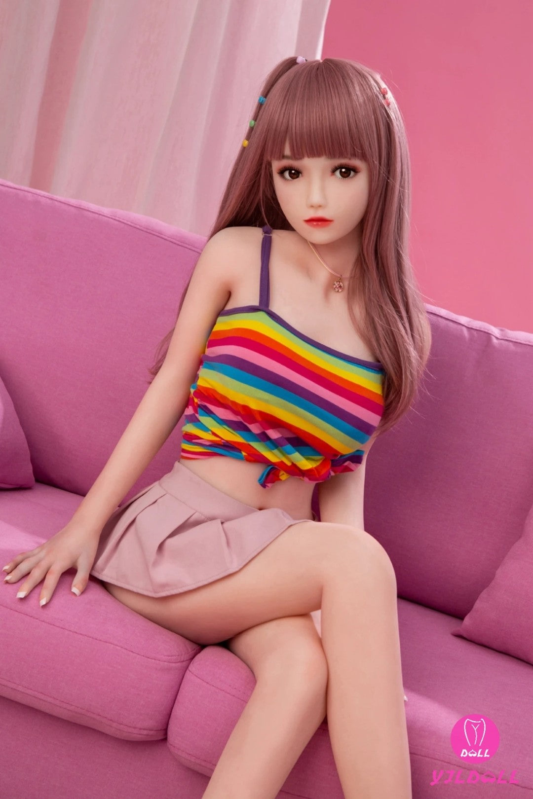 Berta muñeca sexual (YJL Doll 148 cm C-CUP #175 TPE+Silicona)