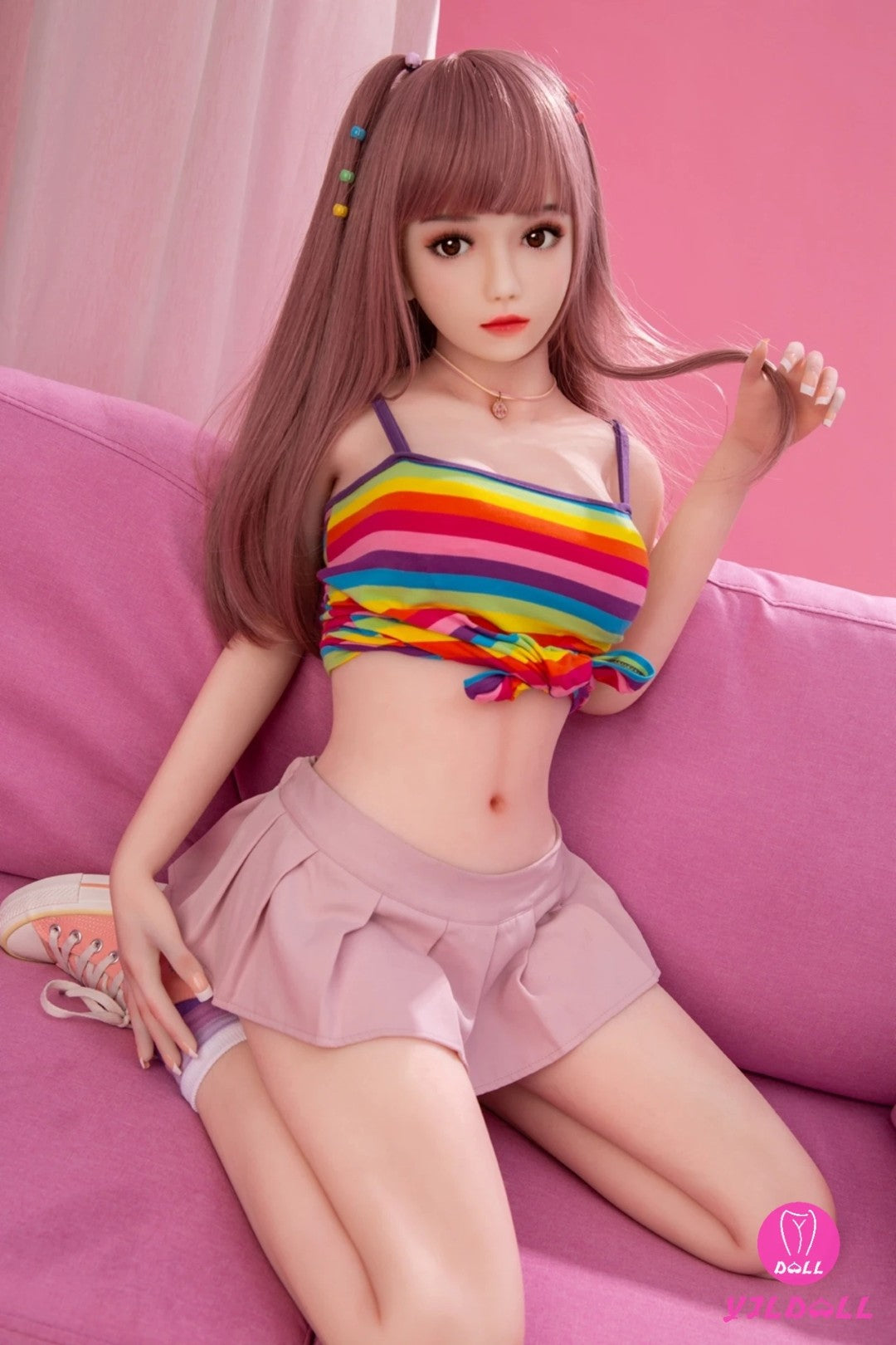 Berta muñeca sexual (YJL Doll 148 cm C-CUP #175 TPE+Silicona)