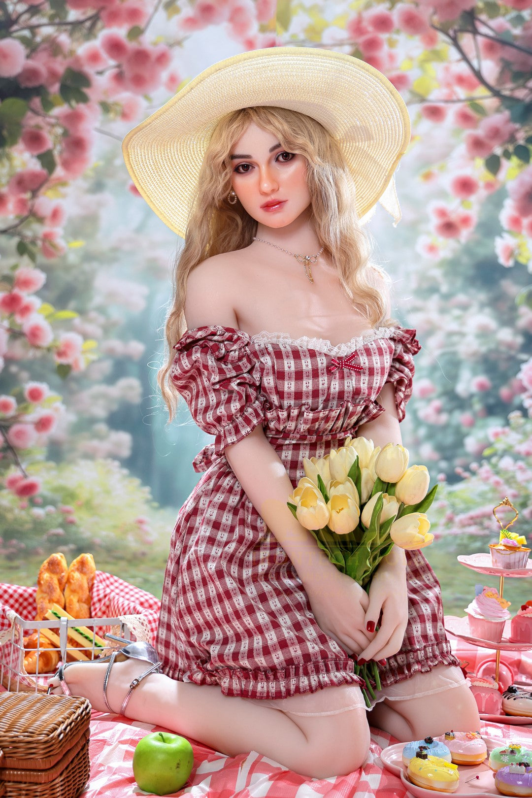 Tina muñeca sexual (Irontech Doll 162cm Copa A S45 TPE+Silicona)