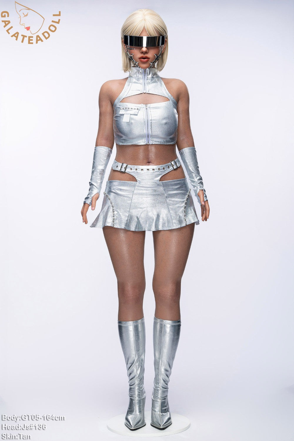 Alaska muñeca sexual (Galatea Doll 164 cm Copa B #136 Silicona)