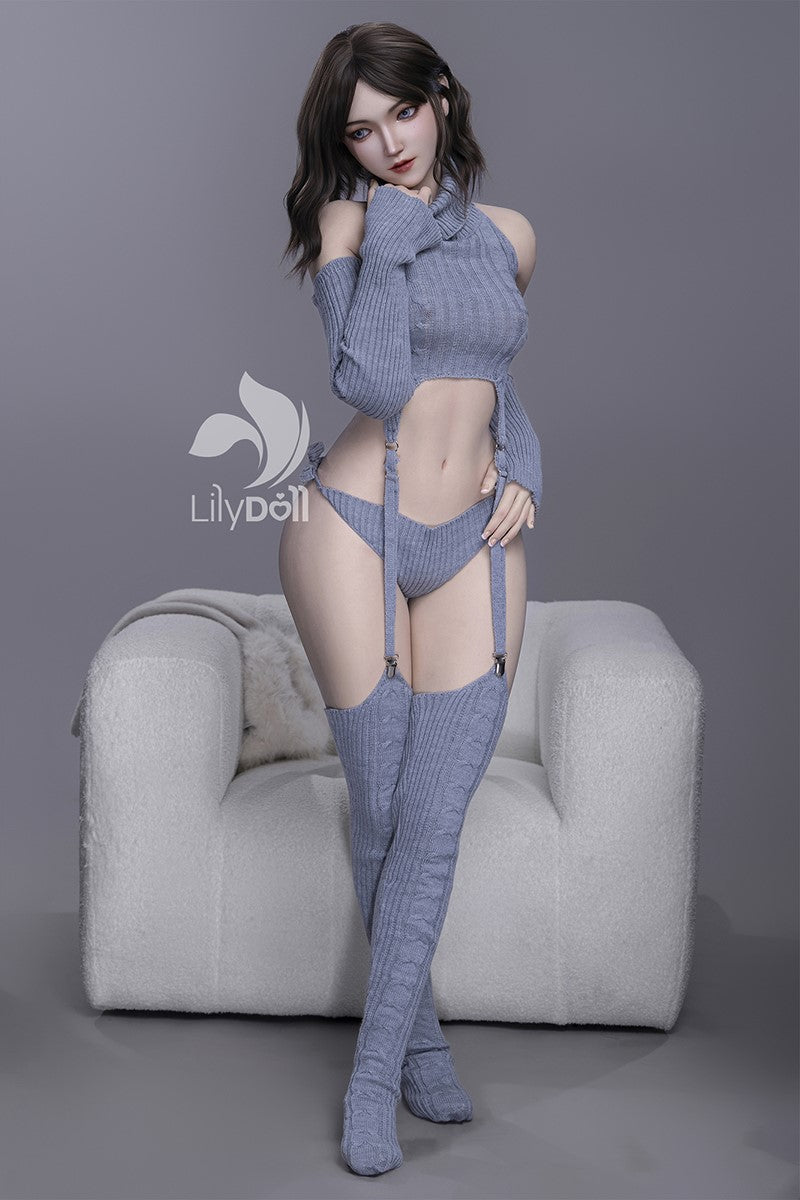 Freya-D muñeca sexual (LilyDoll 159 cm copa B #LD019 TPE+Silicona