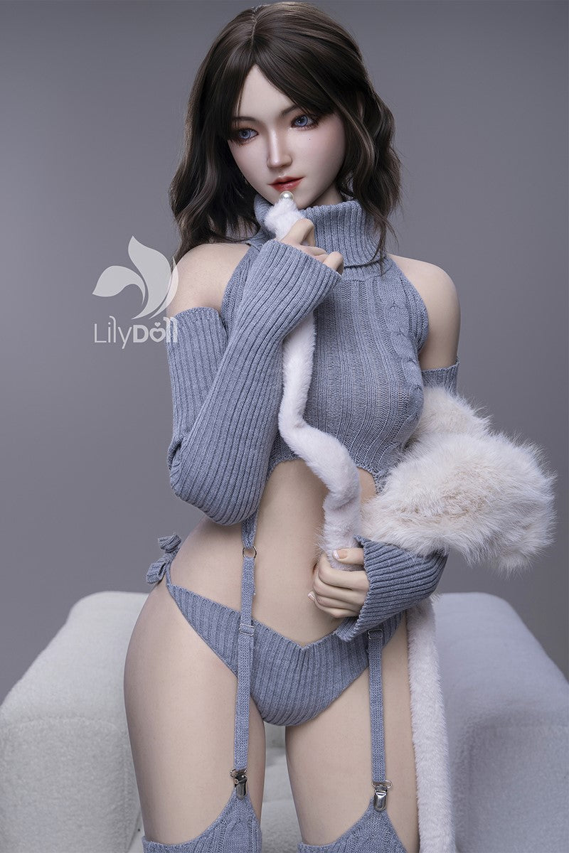 Freya-D muñeca sexual (LilyDoll 159 cm copa B #LD019 TPE+Silicona