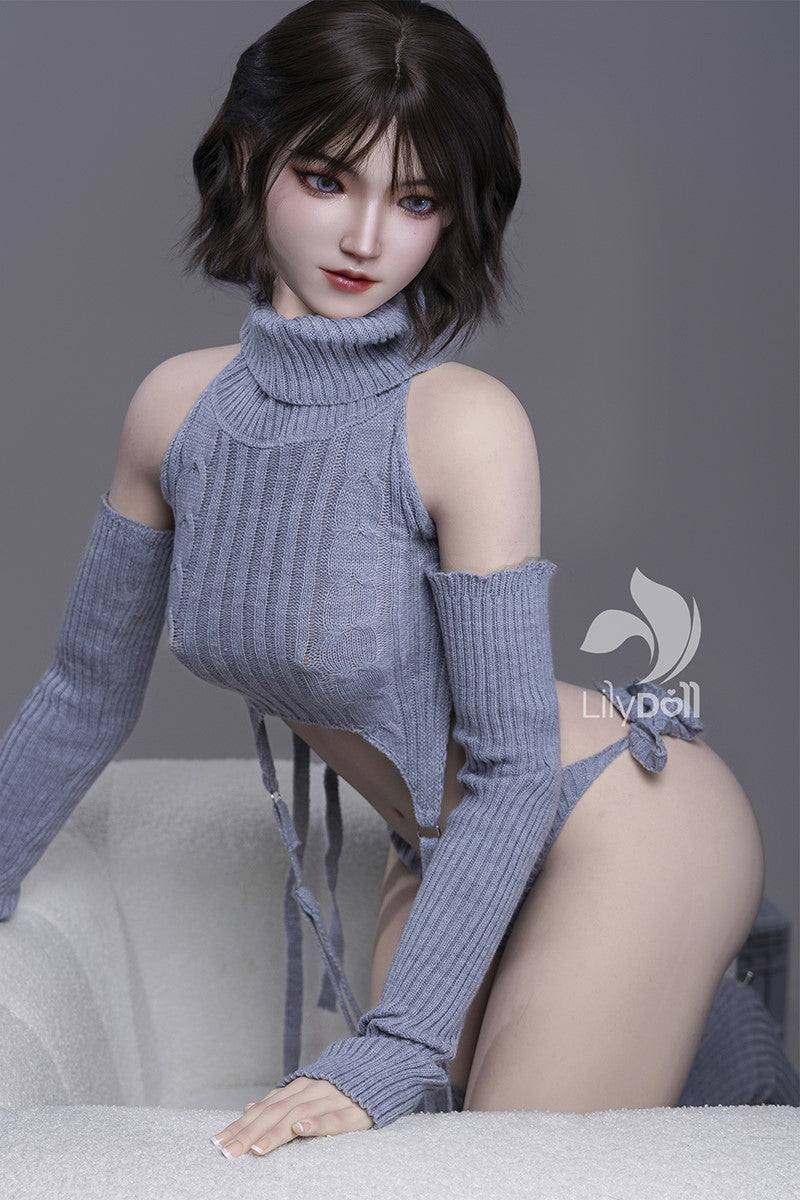 Freya-D muñeca sexual (LilyDoll 159 cm copa B #LD019 TPE+Silicona