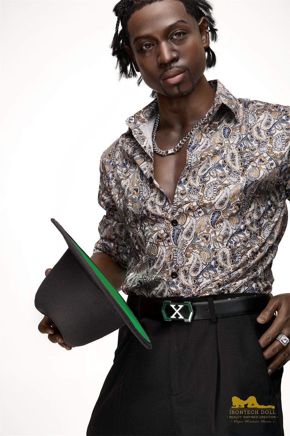 James Hombre muñeca sexual (Irontech Doll 176cm M8 Silicona)