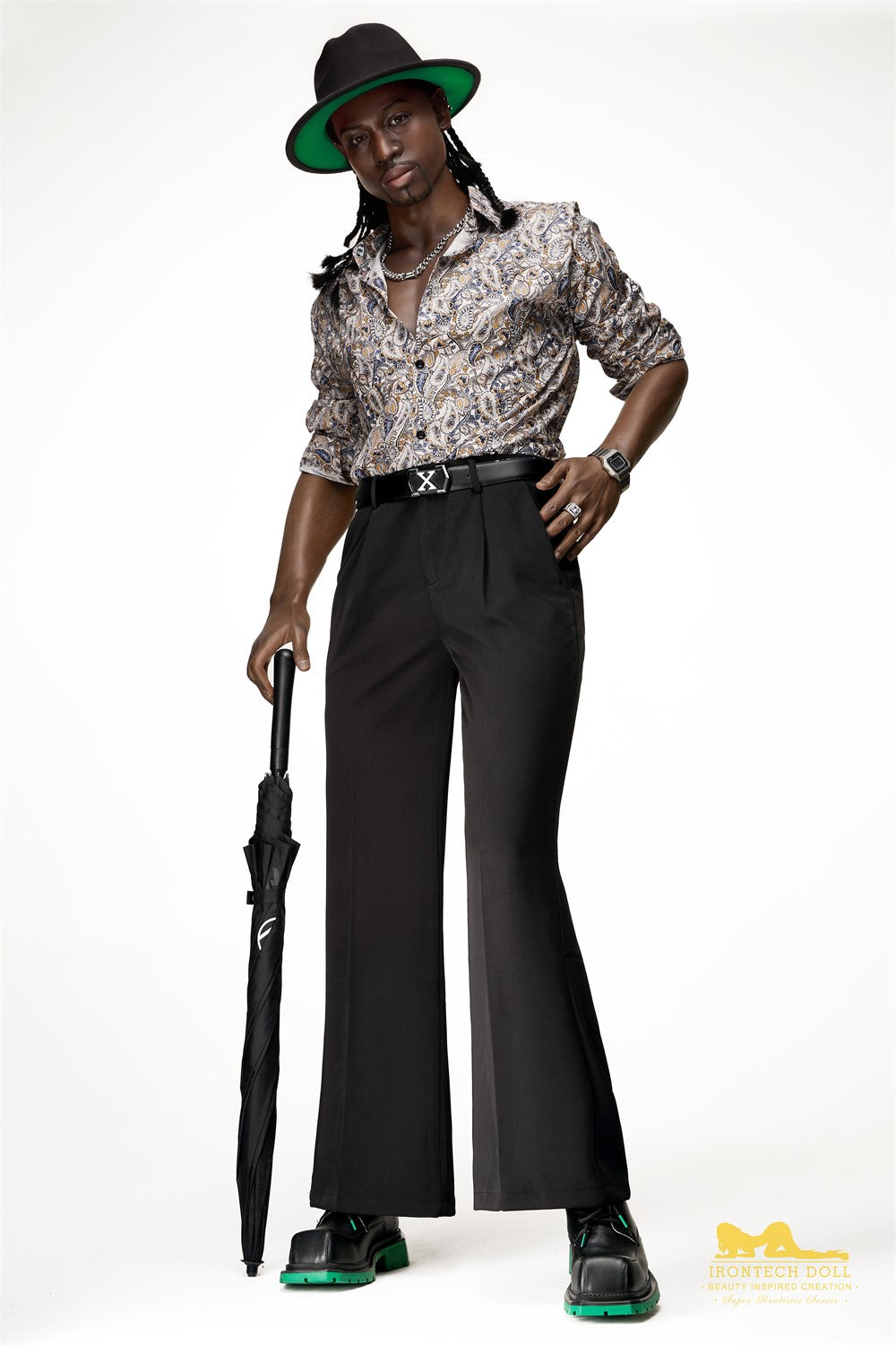 James Hombre muñeca sexual (Irontech Doll 176cm M8 Silicona)