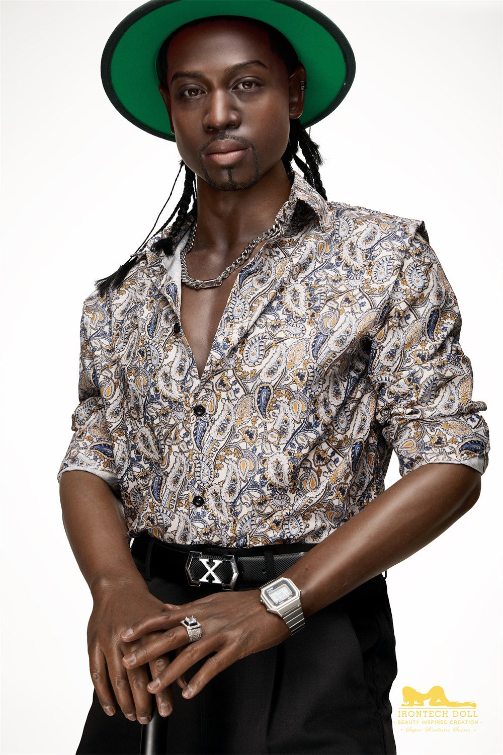 James Hombre muñeca sexual (Irontech Doll 176cm M8 Silicona)