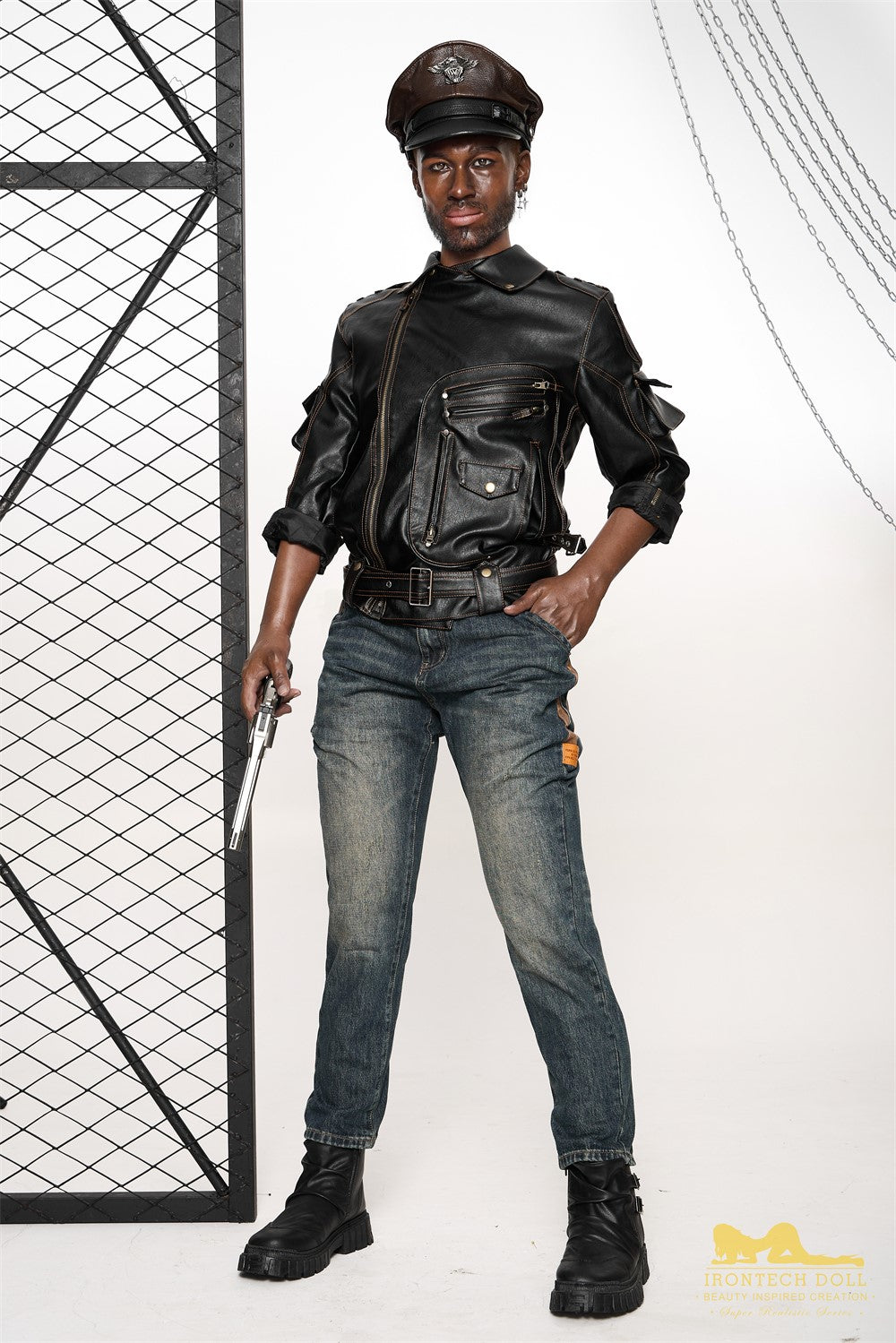 Bill Hombre muñeca sexual (Irontech Doll 176cm M7 Silicona)