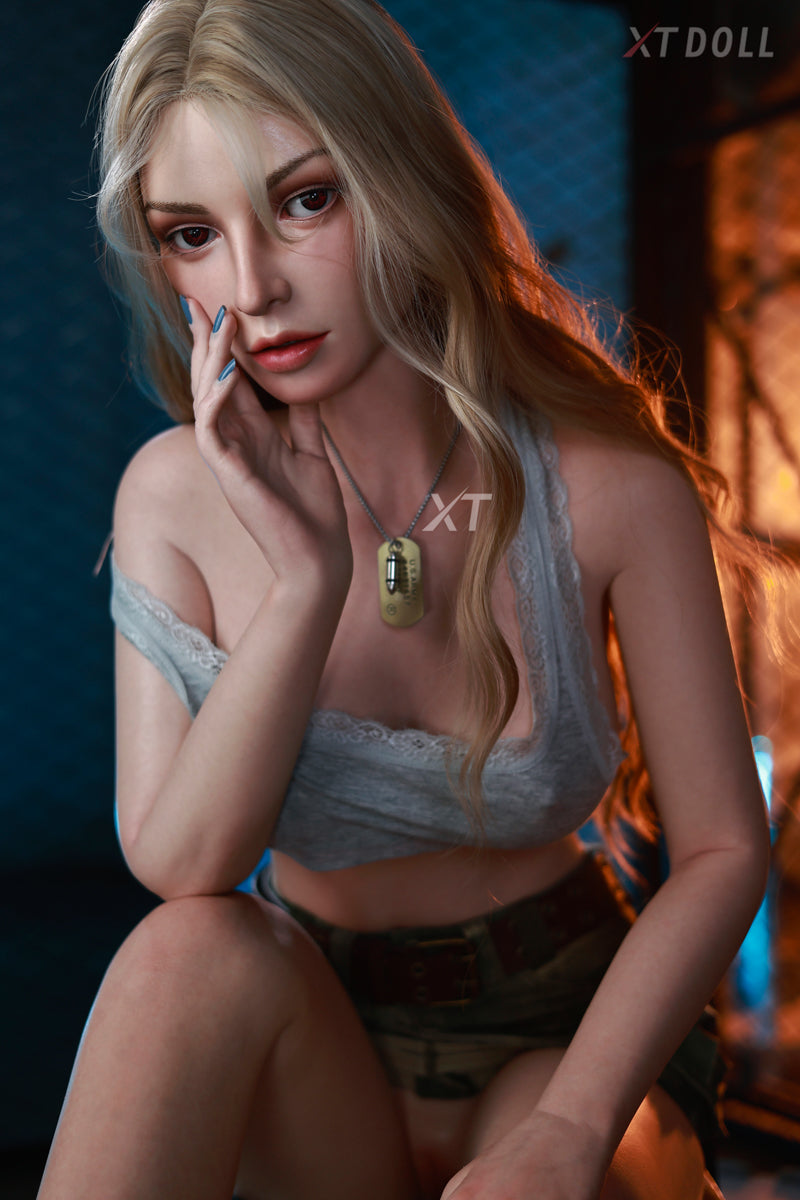 melanie muñeca sexual (XT Doll Copa C de 164 cm #XT-15-B Silicona)