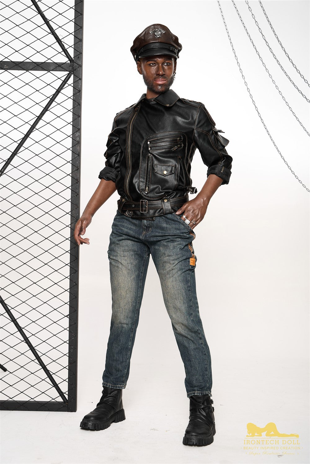 Bill Hombre muñeca sexual (Irontech Doll 176cm M7 Silicona)