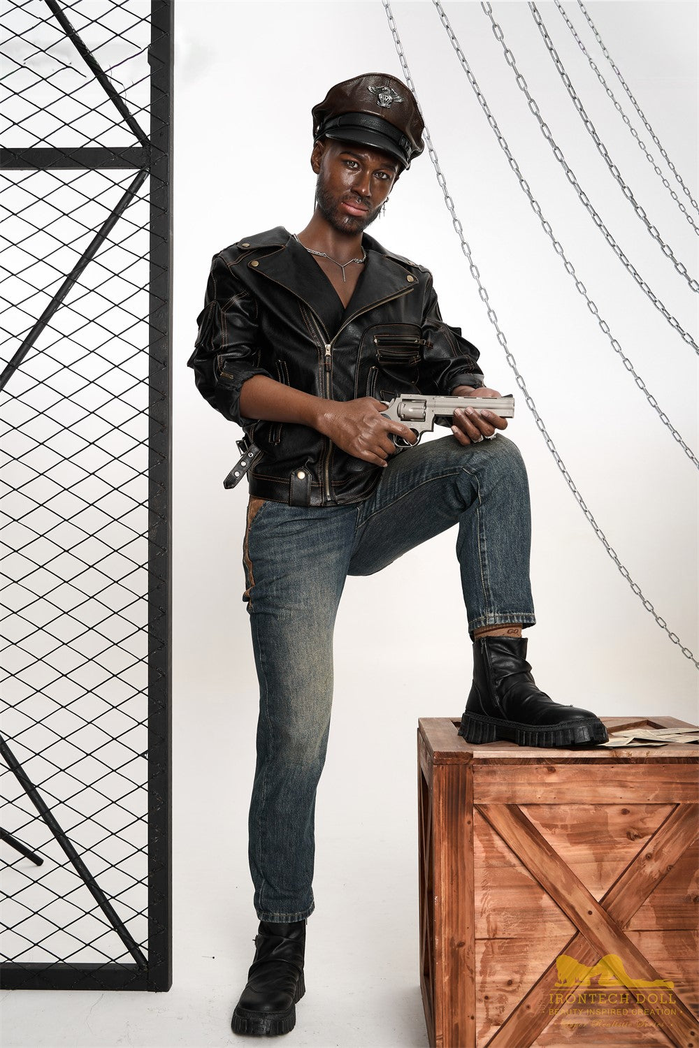 Bill Hombre muñeca sexual (Irontech Doll 176cm M7 Silicona)