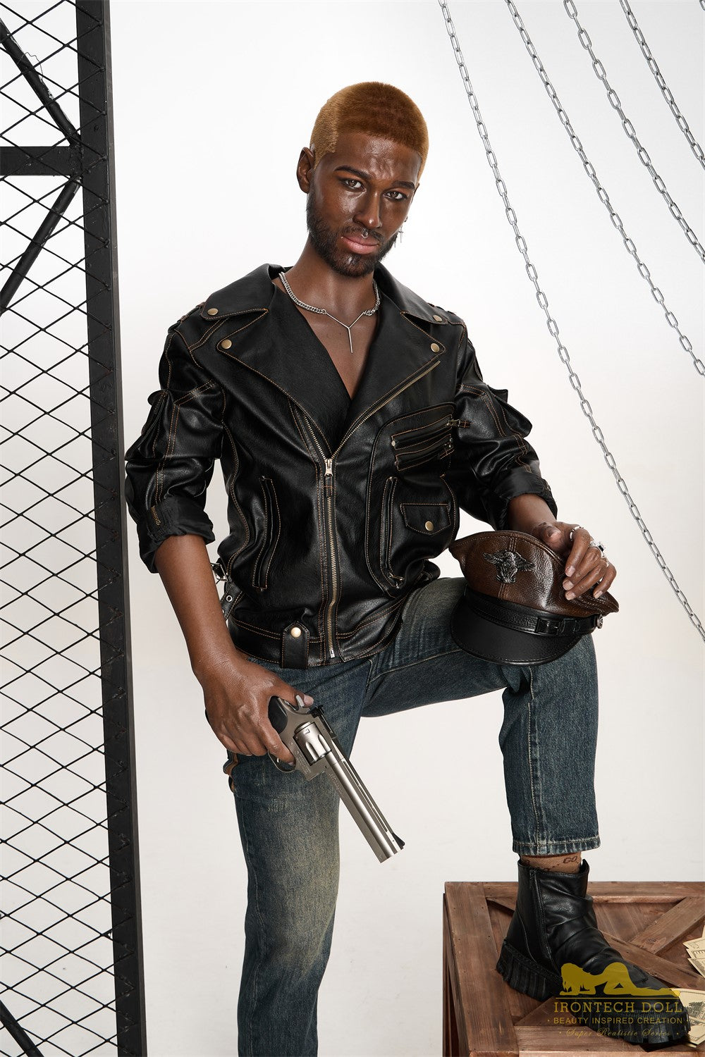 Bill Hombre muñeca sexual (Irontech Doll 176cm M7 Silicona)