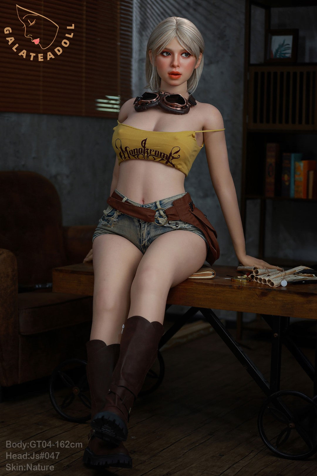 emma muñeca sexual (Galatea Doll 162 cm Copa C #047 Silicona)