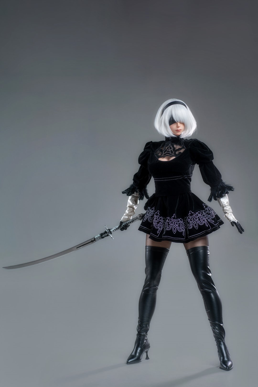Yorha 2B muñeca sexual (Game Lady 171 cm E-Cup No.18 Silicona)