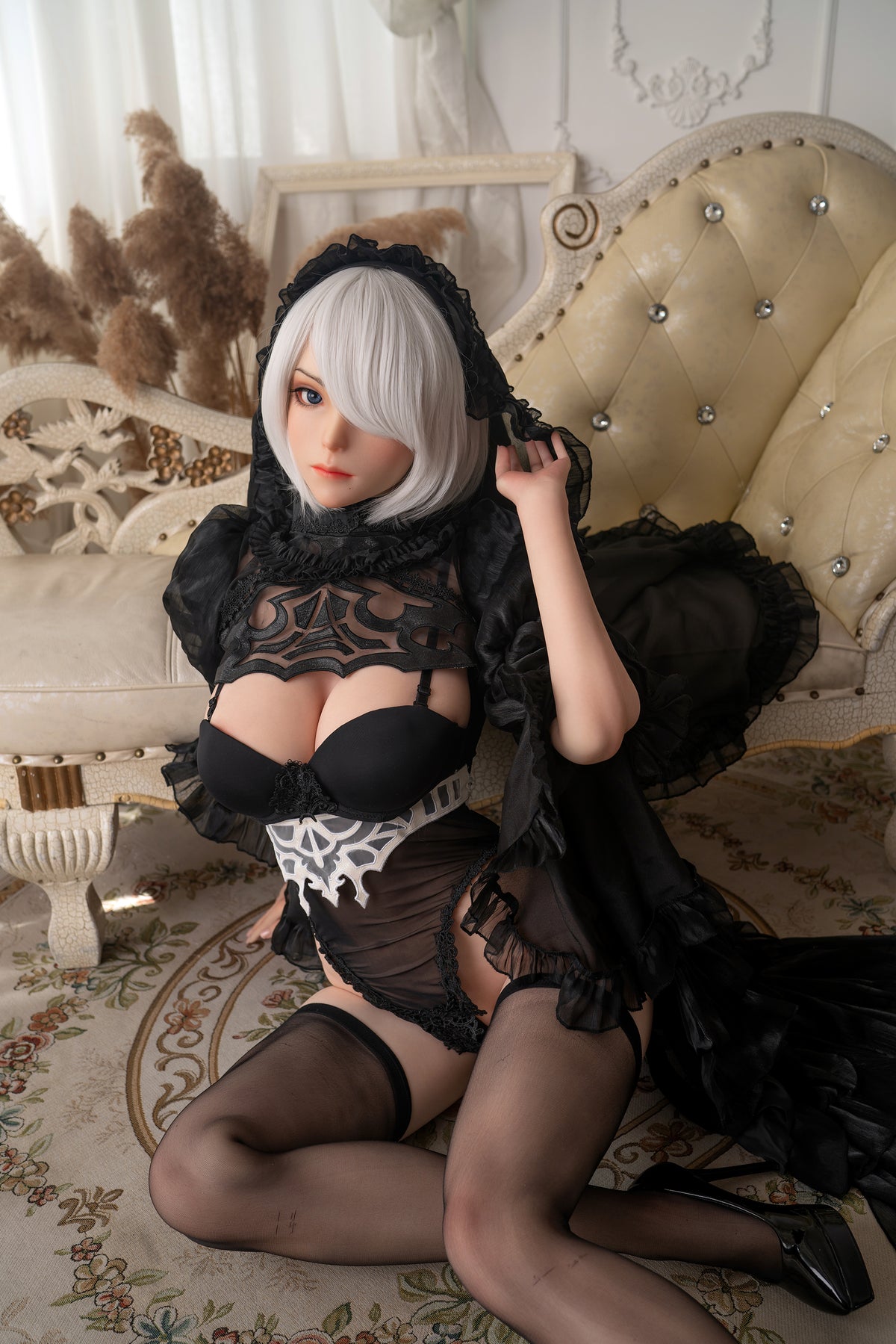 Yorha 2B muñeca sexual (Game Lady 171 cm E-Cup No.18 Silicona)