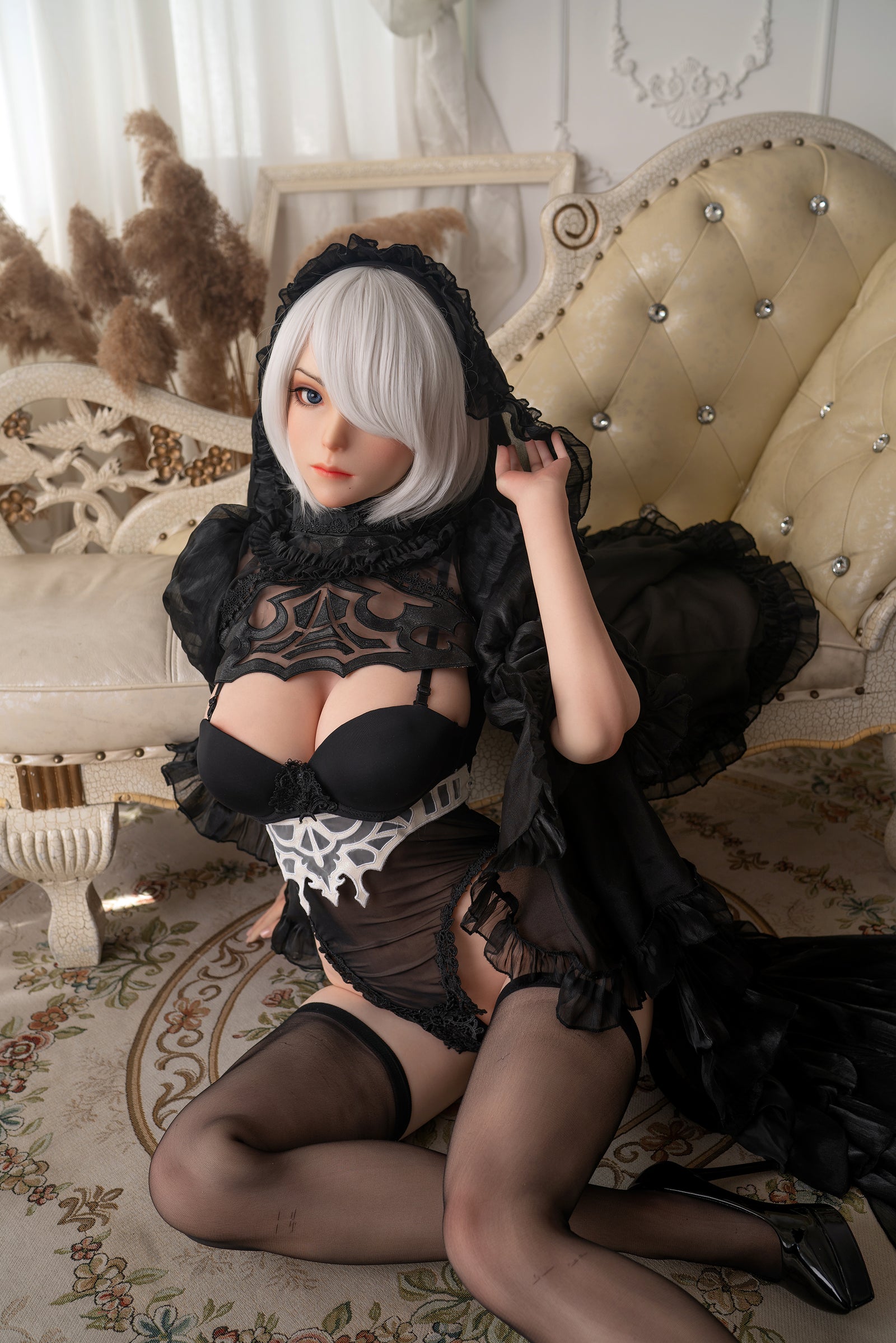 Yorha 2B muñeca sexual (Game Lady 171 cm E-Cup No.18 Silicona)