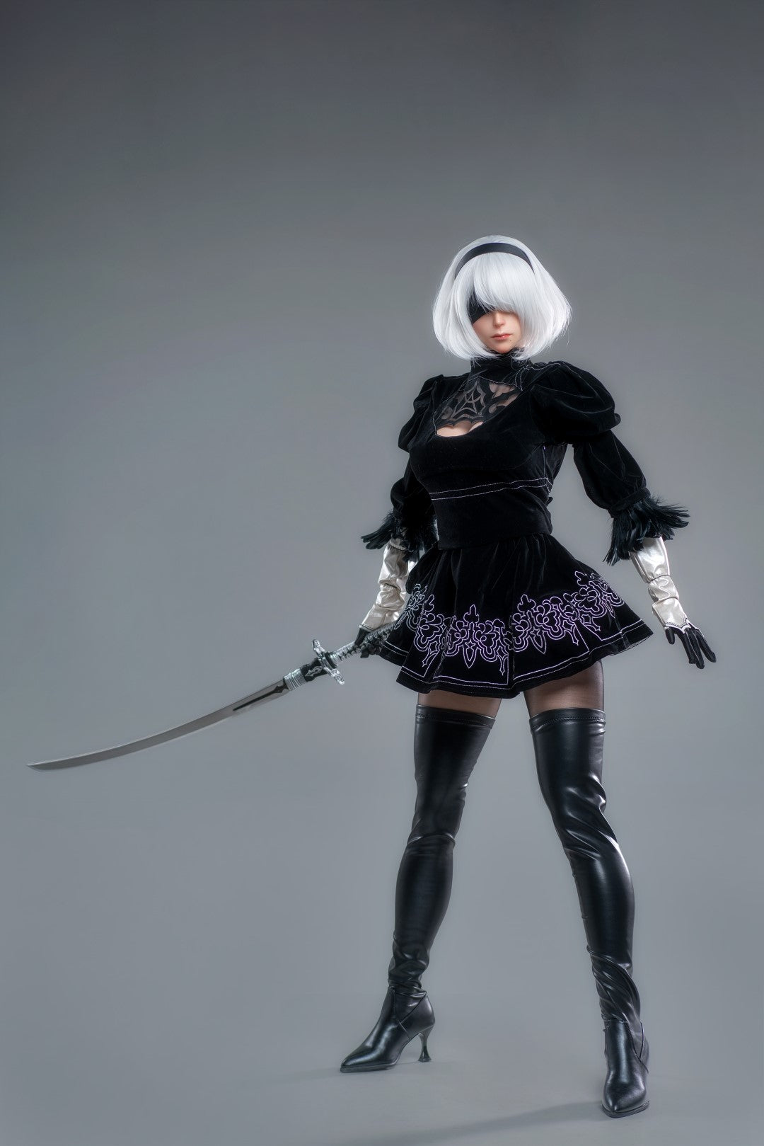 Yorha 2b muñeca sexual (Game Lady 171cm E-CUP No.18 Silicona) EXPRESS