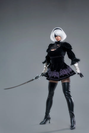 Yorha 2b muñeca sexual (Game Lady 171cm E-CUP No.18 Silicona) EXPRESS