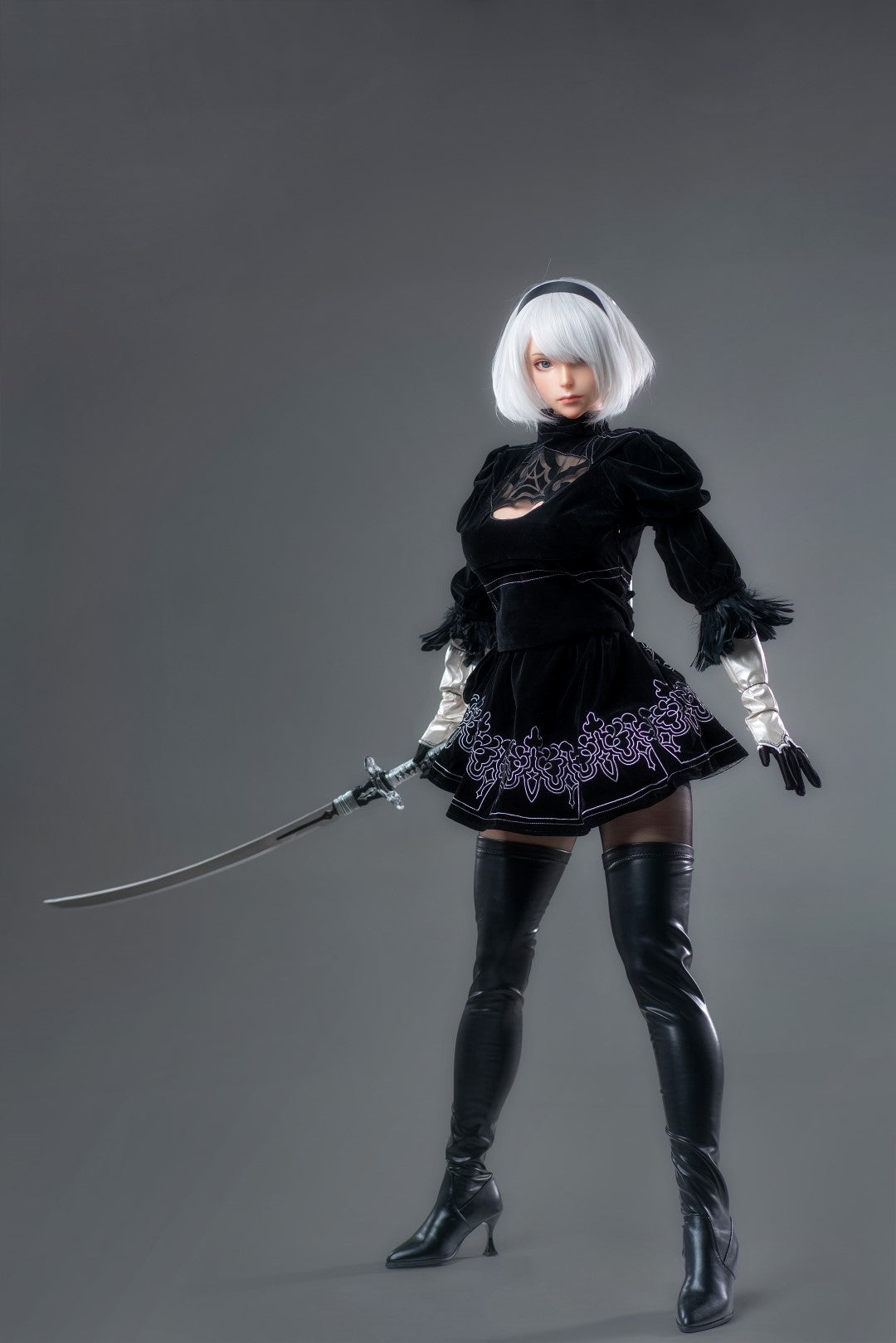 Yorha 2B muñeca sexual (Game Lady 171 cm E-Cup No.18 Silicona)