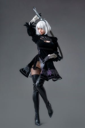 Yorha 2b muñeca sexual (Game Lady 171cm E-CUP No.18 Silicona)