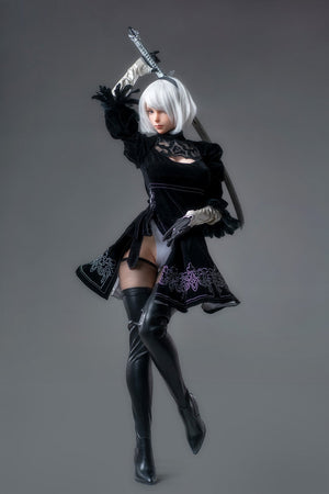 Yorha 2b muñeca sexual (Game Lady 171cm E-CUP No.18 Silicona) EXPRESS