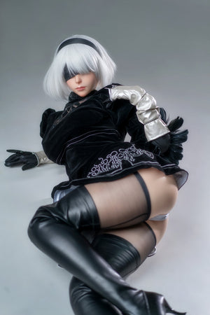 Yorha 2b muñeca sexual (Game Lady 171cm E-CUP No.18 Silicona)