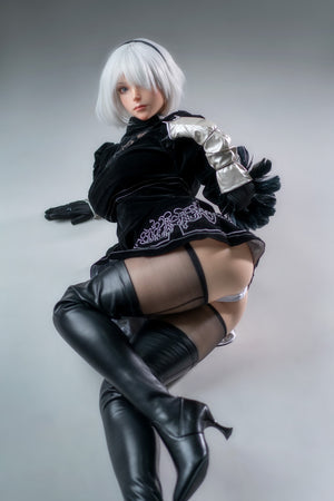 Yorha 2b muñeca sexual (Game Lady 171cm E-CUP No.18 Silicona)