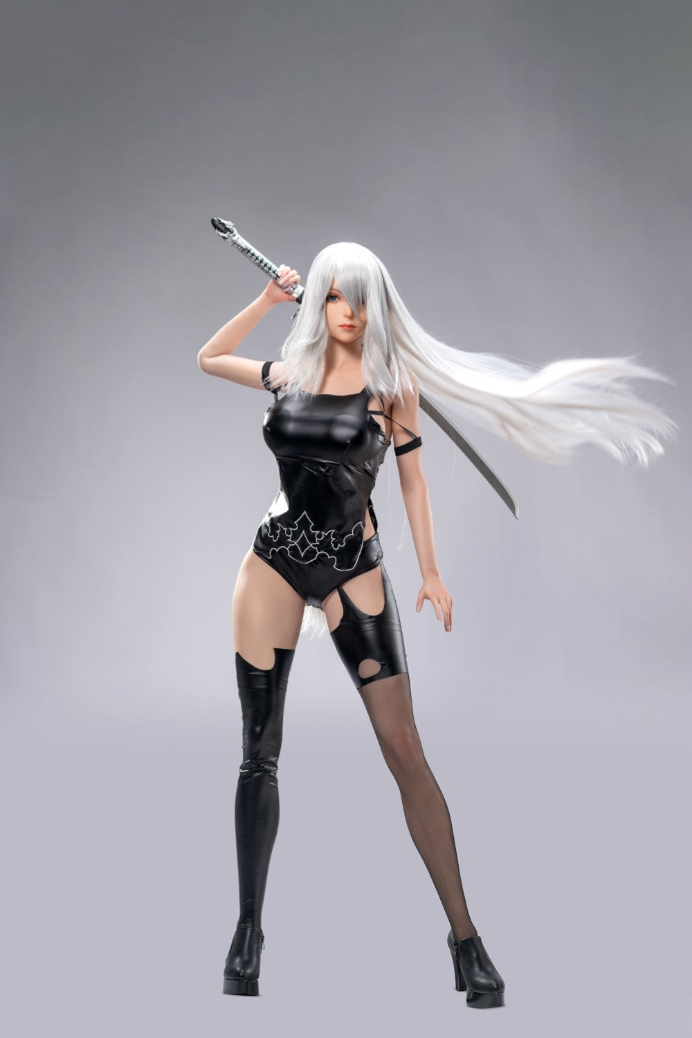 Yorha A2 muñeca sexual (Game Lady 171cm E-CUP No.18-2 Silicona)