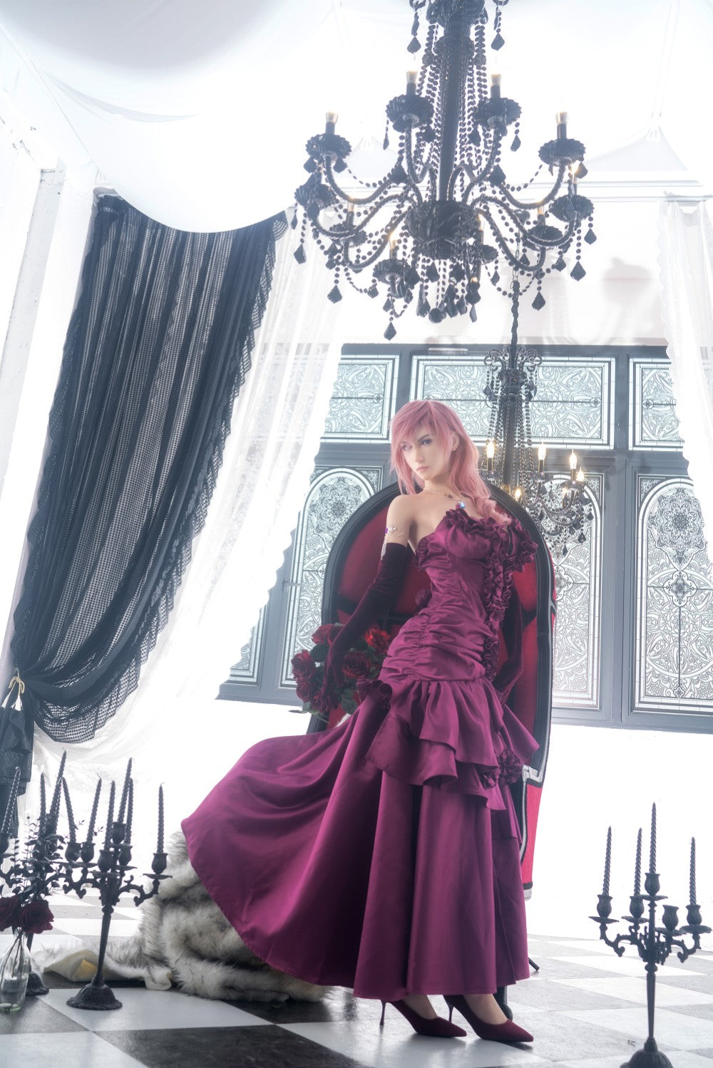 Lightning muñeca sexual (Game Lady 171cm G-Cup No.19 Silicona)