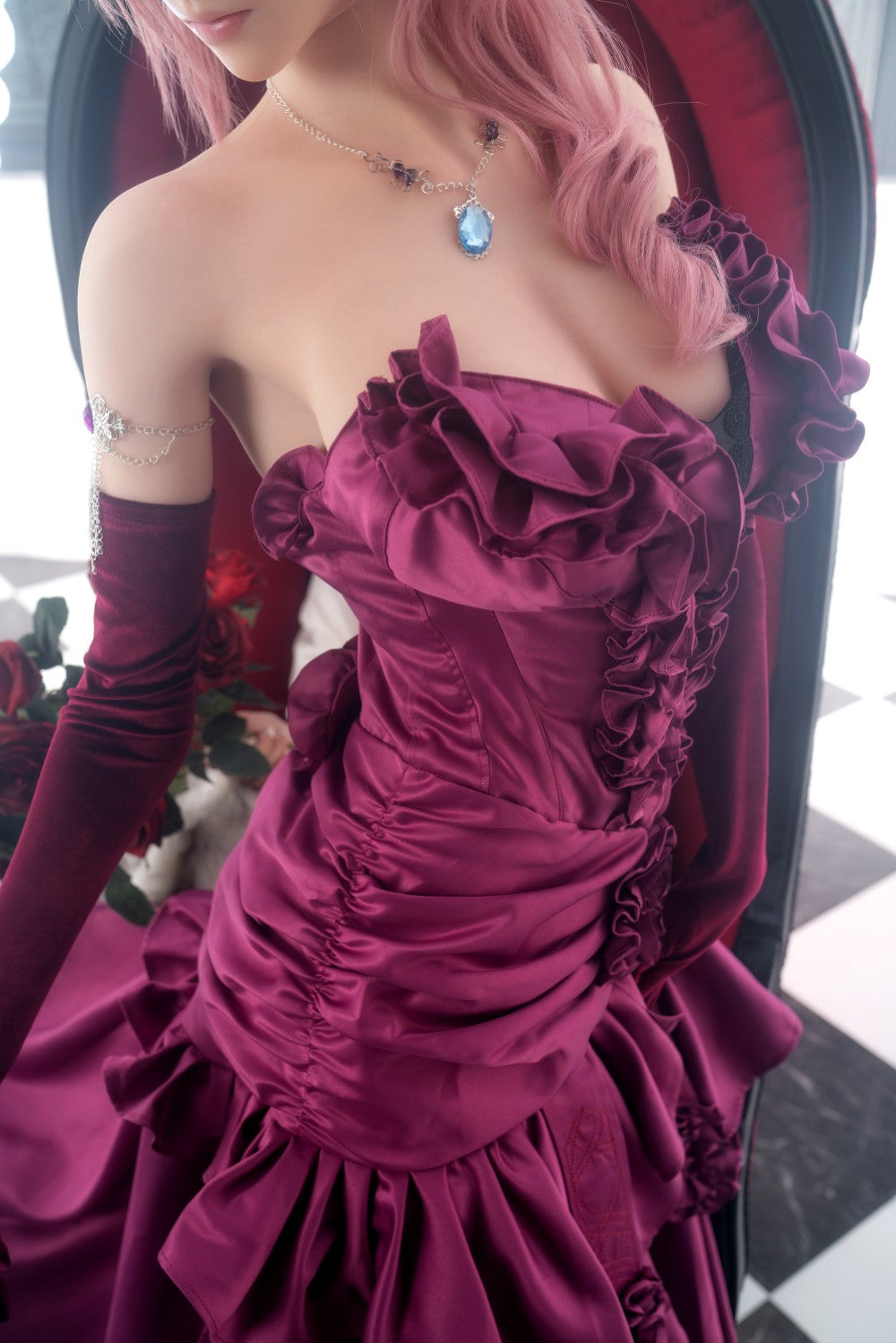 Lightning muñeca sexual (Game Lady 171cm G-CUP No.19 Silicona)