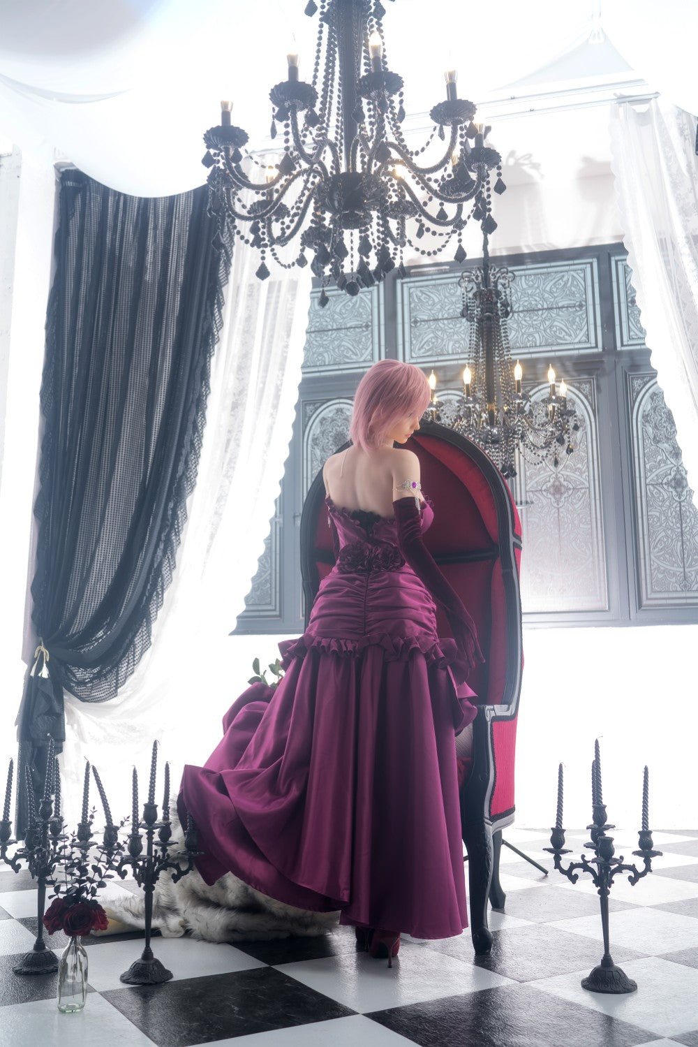 Lightning muñeca sexual (Game Lady 171cm G-Cup No.19 Silicona)