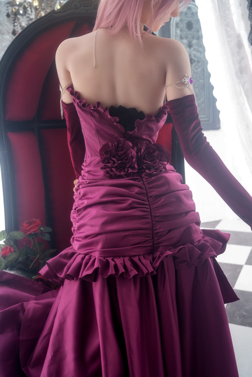 Lightning muñeca sexual (Game Lady 171cm G-Cup No.19 Silicona)