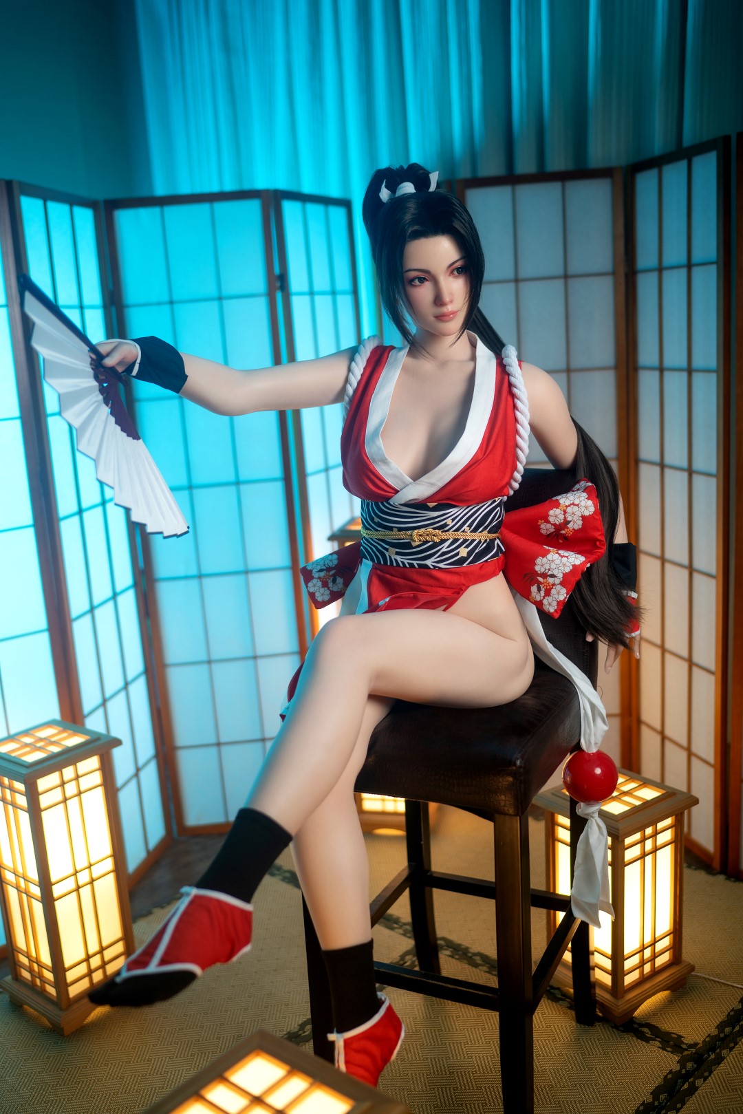 Mai Shiranui muñeca sexual (Game Lady 168cm E-Kupa No.28 Silicona)