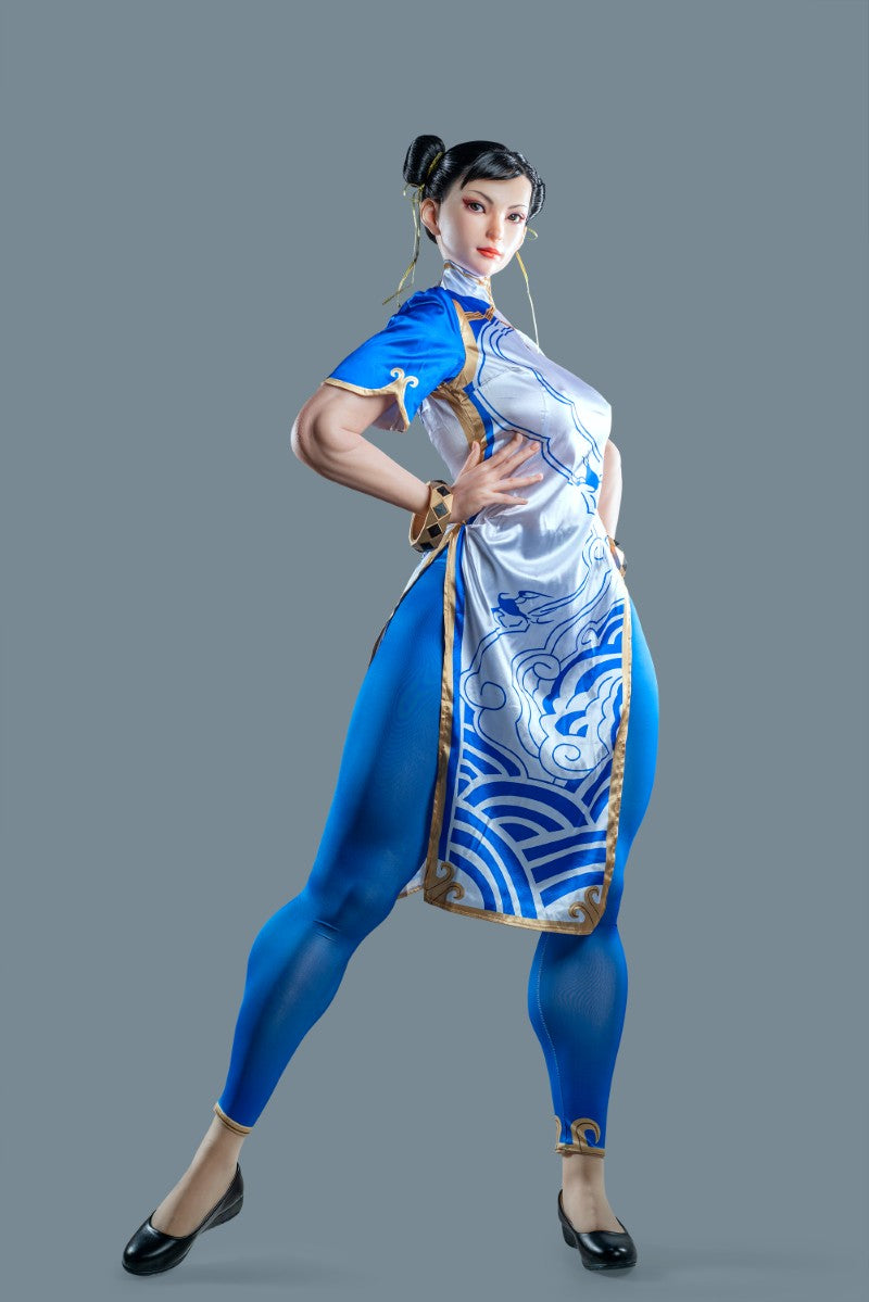 Chun Li muñeca sexual (Game Lady 169 cm F-Cup No.33-1 Silicona)