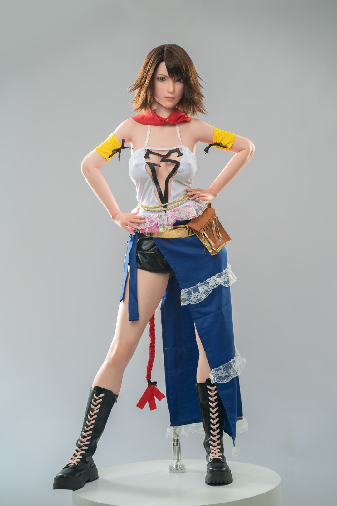 yuna muñeca sexual (Game Lady 167 cm D-Cup No.06 Silicona)